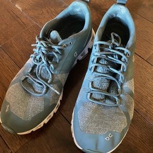 On cloud terry shoes